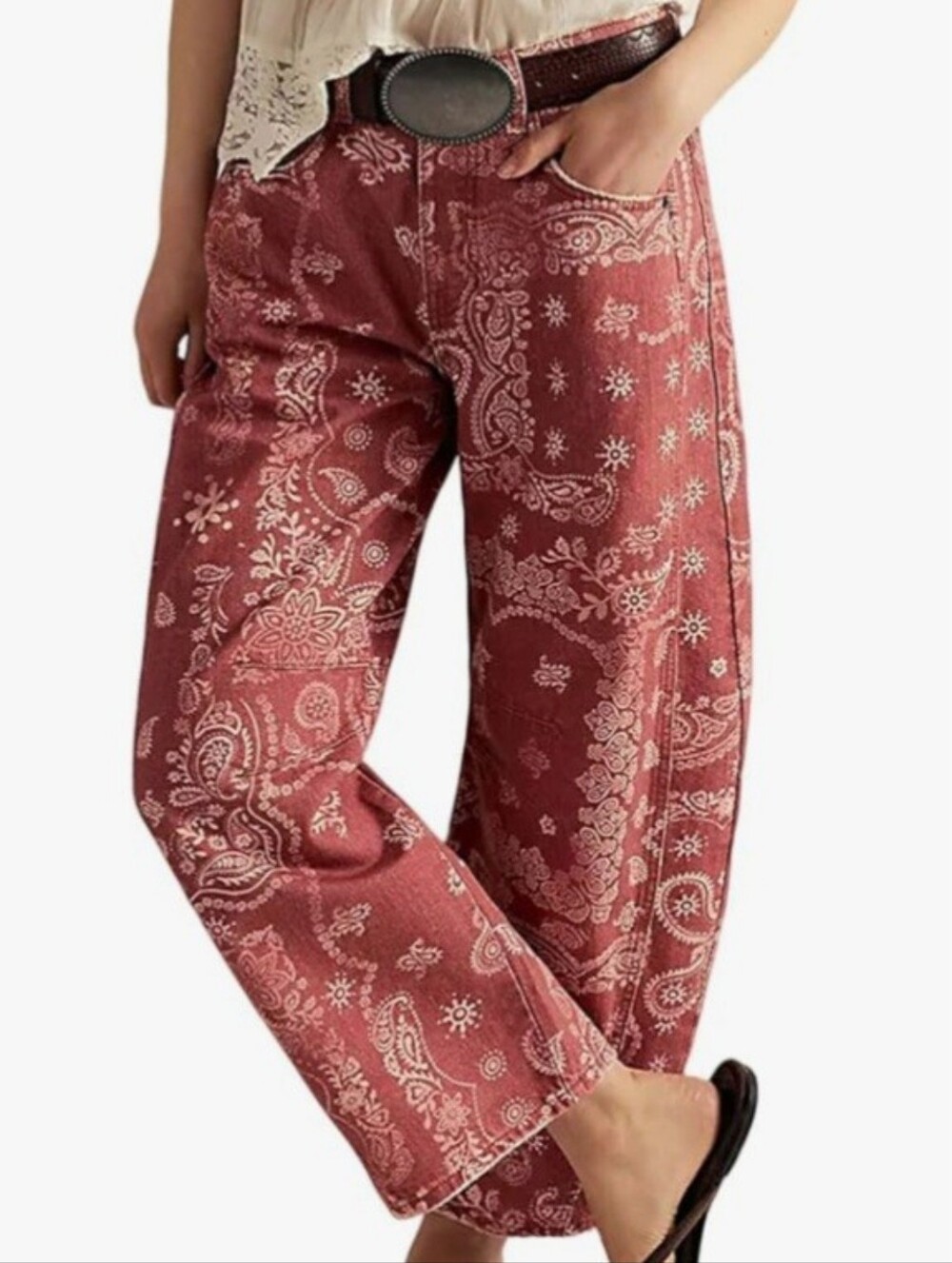Loveimgs Barrel Jeans And Zenana Bodysuit Bundle - Picture 12 of 14